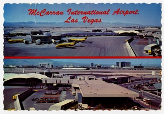 Image: postcard: McCarran International Airport