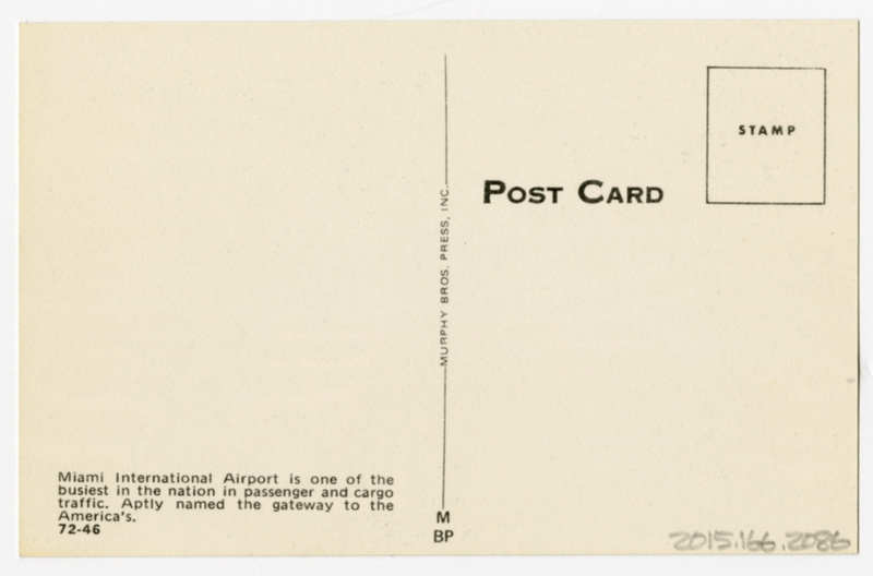 Image: postcard: Miami International Airport