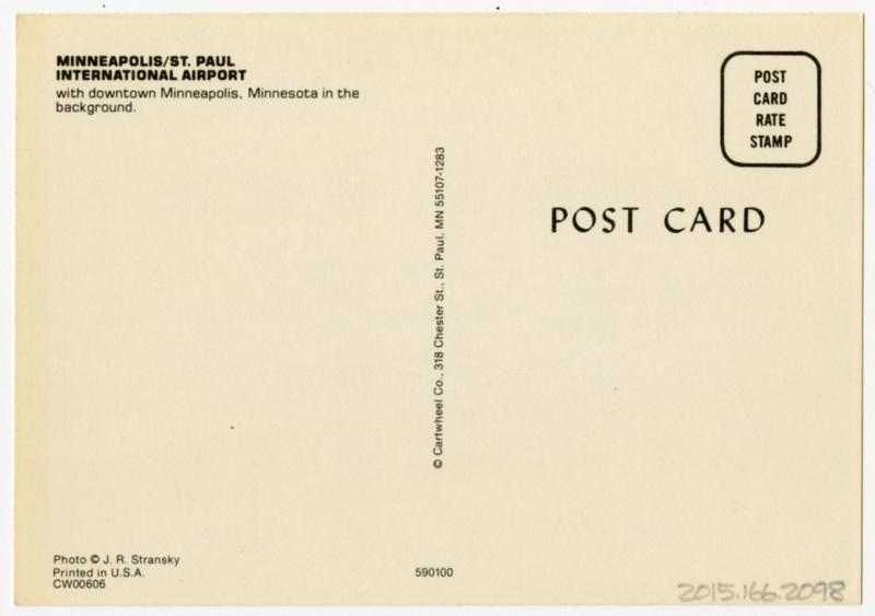 Image: postcard: Minneapolis - Saint Paul International Airport