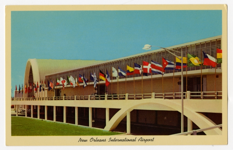 Image: postcard: New Orleans International Airport