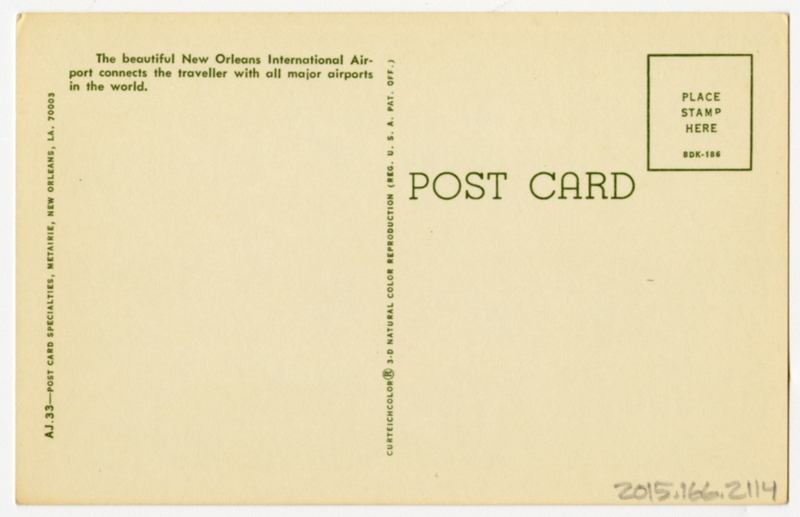 Image: postcard: New Orleans International Airport