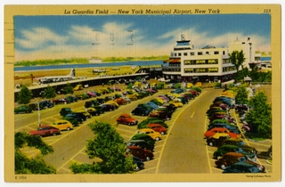 Image: postcard: LaGuardia Field, New York Municipal Airport