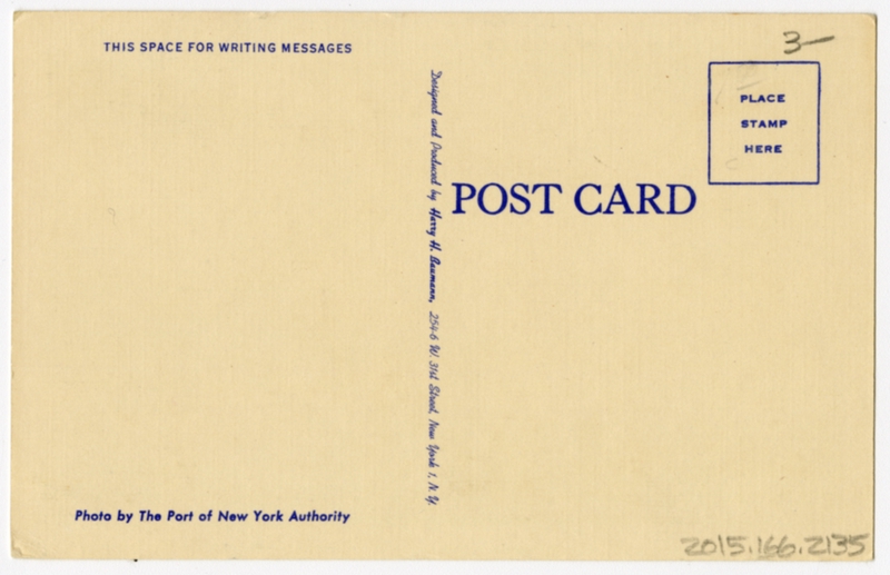 Image: postcard: New York International Airport, Lockheed Constellation