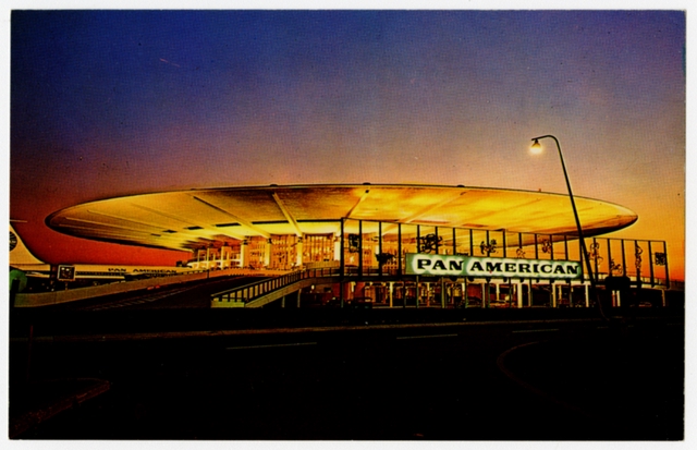 Postcard: Pan American Terminal, John F. Kennedy International Airport