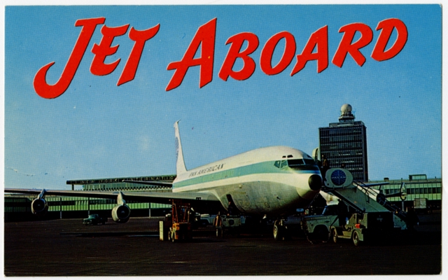 Postcard: John F. Kennedy International Airport, Pan American World Airways