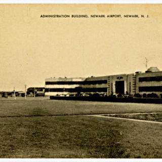 Image #1: postcard: Newark Airport