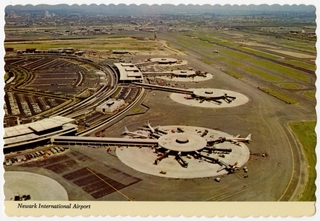 Image: postcard: Newark International Airport