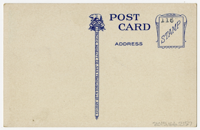 Image: postcard: Oakland Airport, biplane