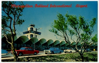 Image: postcard: Metropolitan Oakland International Airport