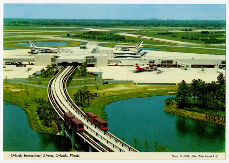 Image: postcard: Orlando International Airport