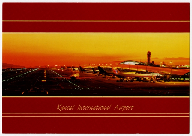 Postcard: Osaka Kansai International Airport