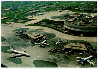 Image: postcard: Charles de Gaulle Airport, Roissy