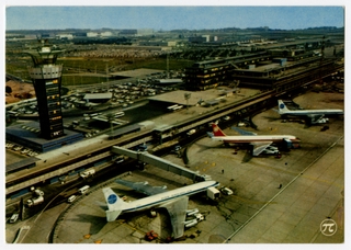 Image: postcard: Paris - Orly Airport  