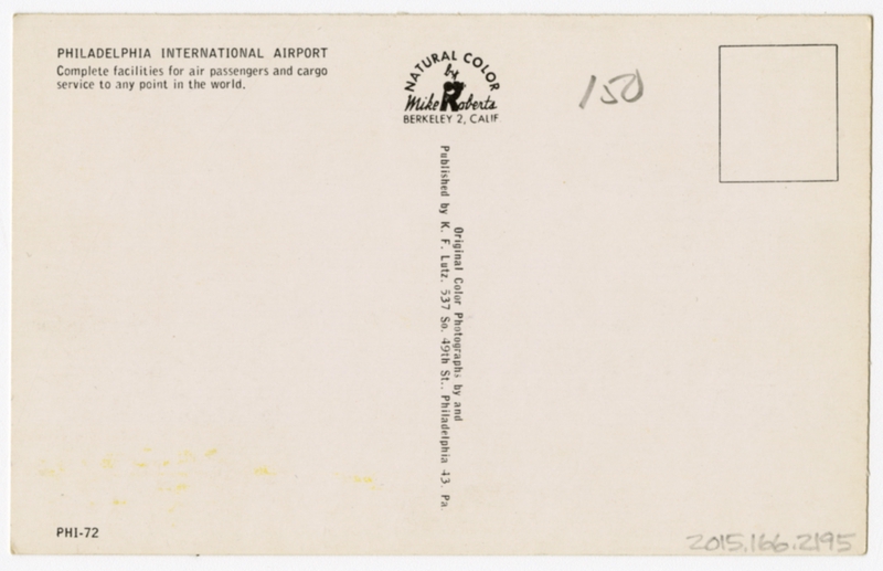 Image: postcard: Philadelphia International Airport
