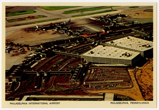 Image: postcard: Philadelphia International Airport