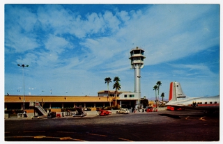 Image: postcard: Phoenix Sky Harbor Municipal Airport