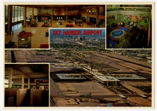 Image: postcard: Phoenix Sky Harbor International Airport