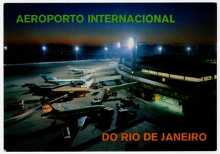 Image: postcard: Rio de Janeiro International Airport