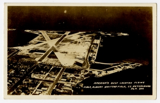 Image: postcard: Albert Whitted Field, St. Petersburg