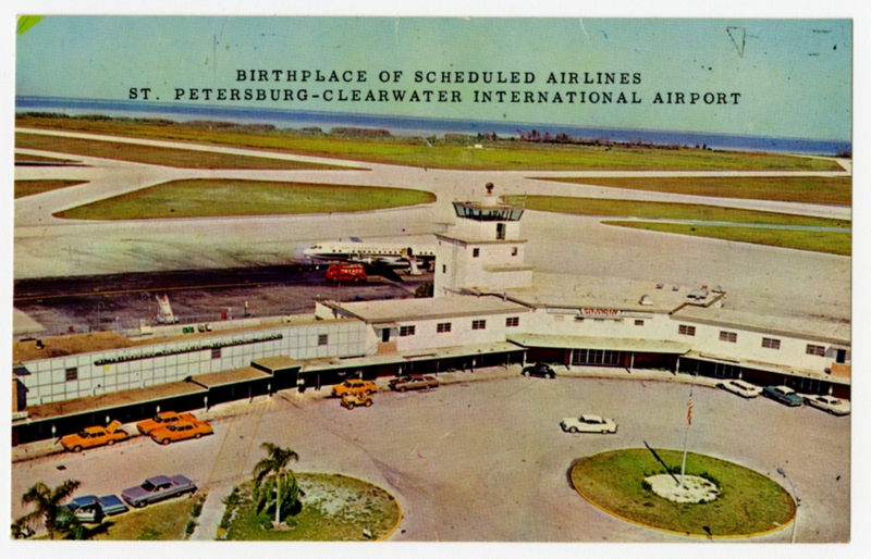 Image: postcard: St. Petersburg - Clearwater International Airport