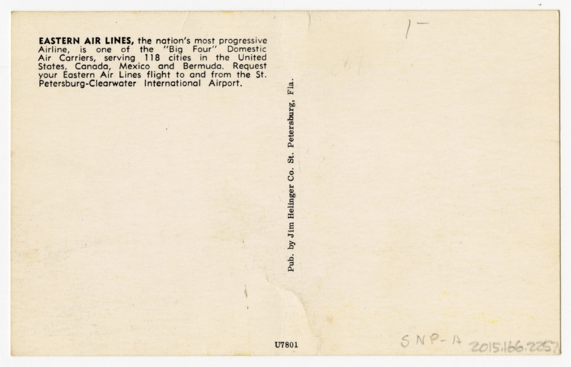 Image: postcard: St. Petersburg - Clearwater International Airport