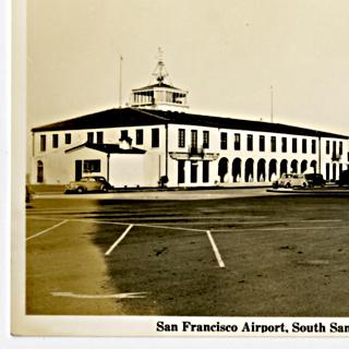 Image #1: postcard: San Francisco Airport