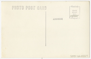 Image: postcard: Mills Field, Western Air Lines, Douglas DC-4