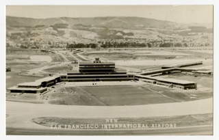 Image: postcard: San Francisco International Airport (SFO)