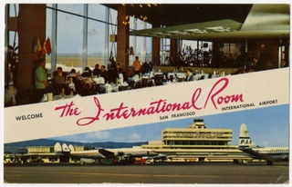 Image: postcard: San Francisco International Airport (SFO), The International Room