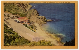 Image: postcard: Catalina Airport