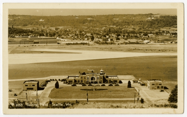 Postcard: Boeing Field, Seattle