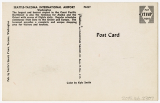 Image: postcard: Seattle - Tacoma International Airport