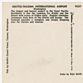 Image #2: postcard: Seattle - Tacoma International Airport