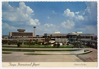Image: postcard: Tampa International Airport