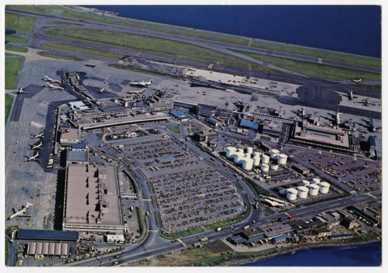 Image: postcard: Tokyo International Airport