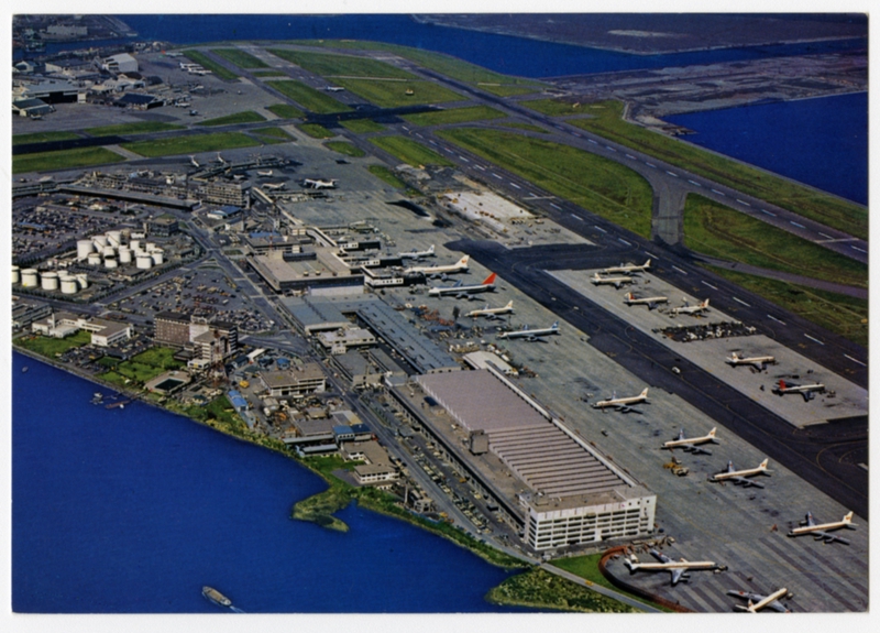 Image: postcard: Tokyo International Airport