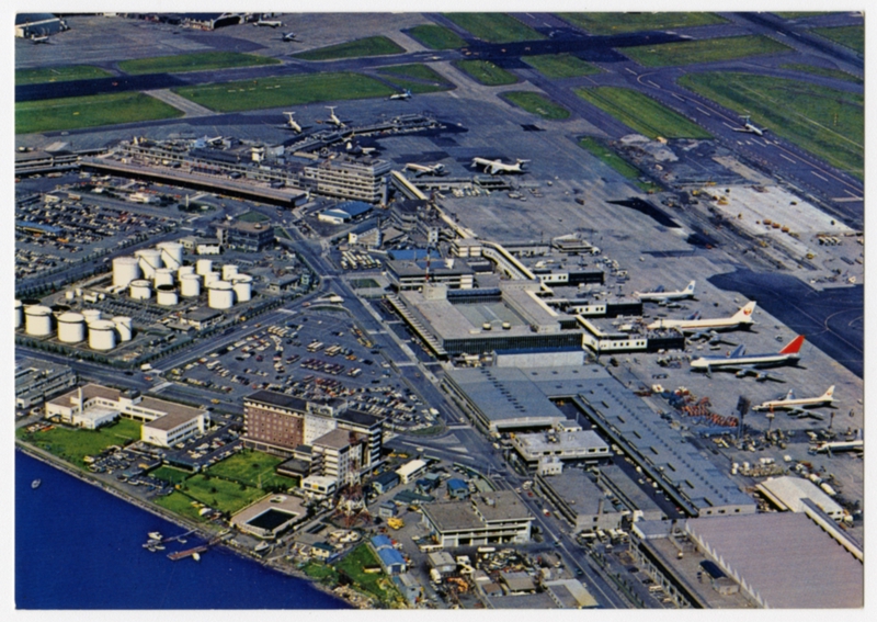 Image: postcard: Tokyo International Airport