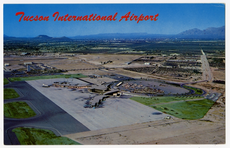Image: postcard: Tucson International Airport