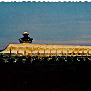 Image #1: postcard: Dulles International Airport