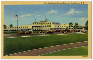 Image: postcard: Washington National Airport