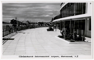 Image: postcard: Christchurch International Airport