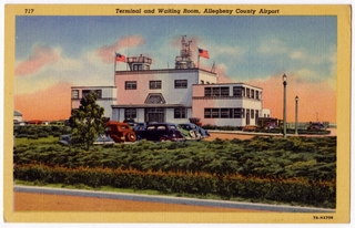Image: postcard: Allegheny County Airport