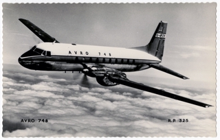Image: postcard: Avro 748