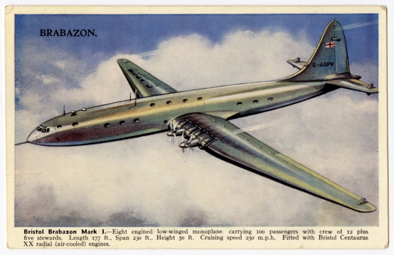 Image: postcard: Bristol Brabazon Mark I