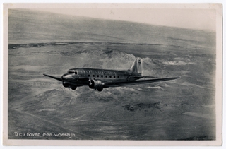 Image: postcard: Douglas DC-3