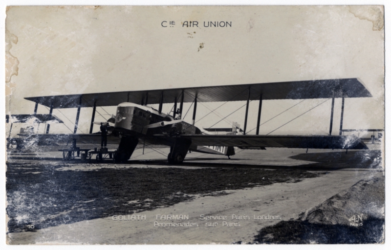 Image: postcard: Farman Goliath