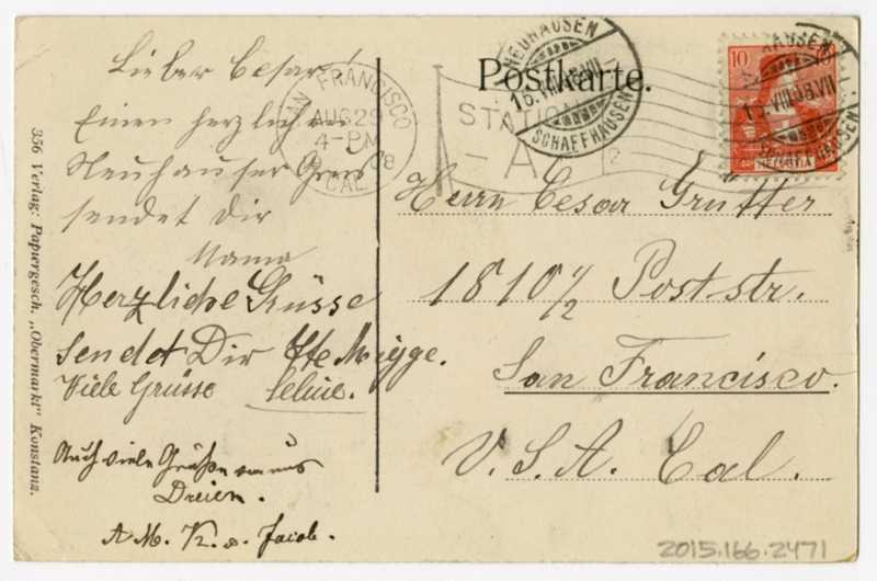 Image: postcard: Zeppelin LZ-4