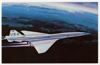 Image: postcard: Boeing SST