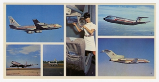 Image: postcard: American Airlines, Astrojet