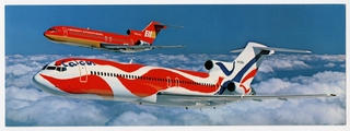 Image: postcard: Braniff International, Boeing 727